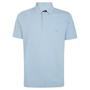 FAY Men's Short Sleeve Polo Shirt Men BLUE T-Shirts